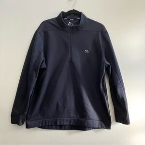 Nike Golf Therma Repel 1/2 Zip Pullover Black Men’s Size XL Activewear Fleece